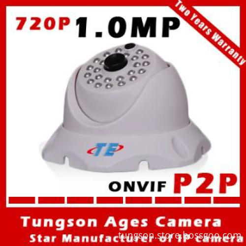 H.264 1 Megapixel Cmos IP Camera with IR CUT And 1 LED for 25M